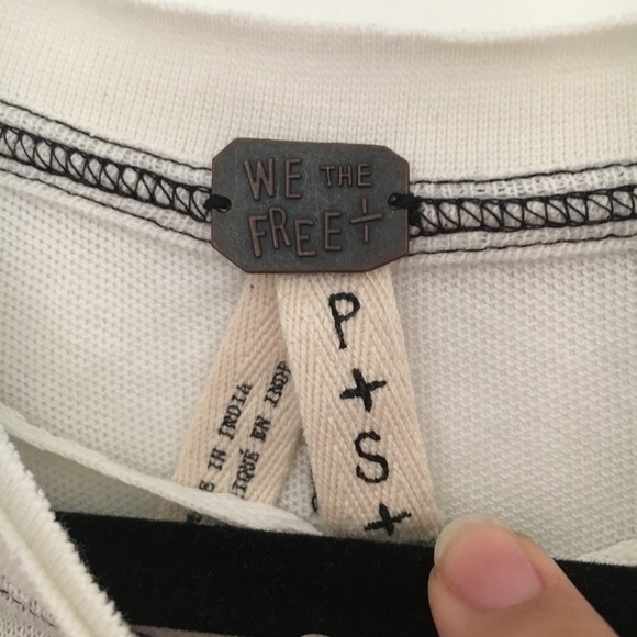 NWOT Free People We The Free Dreamer Tee Orange - Picture 6 of 7